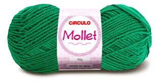 Lãs Círculo Mollet 100g  5545 Verde