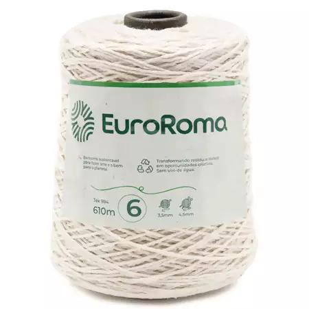 Barbante * Euroroma Natural Cru  N. 06